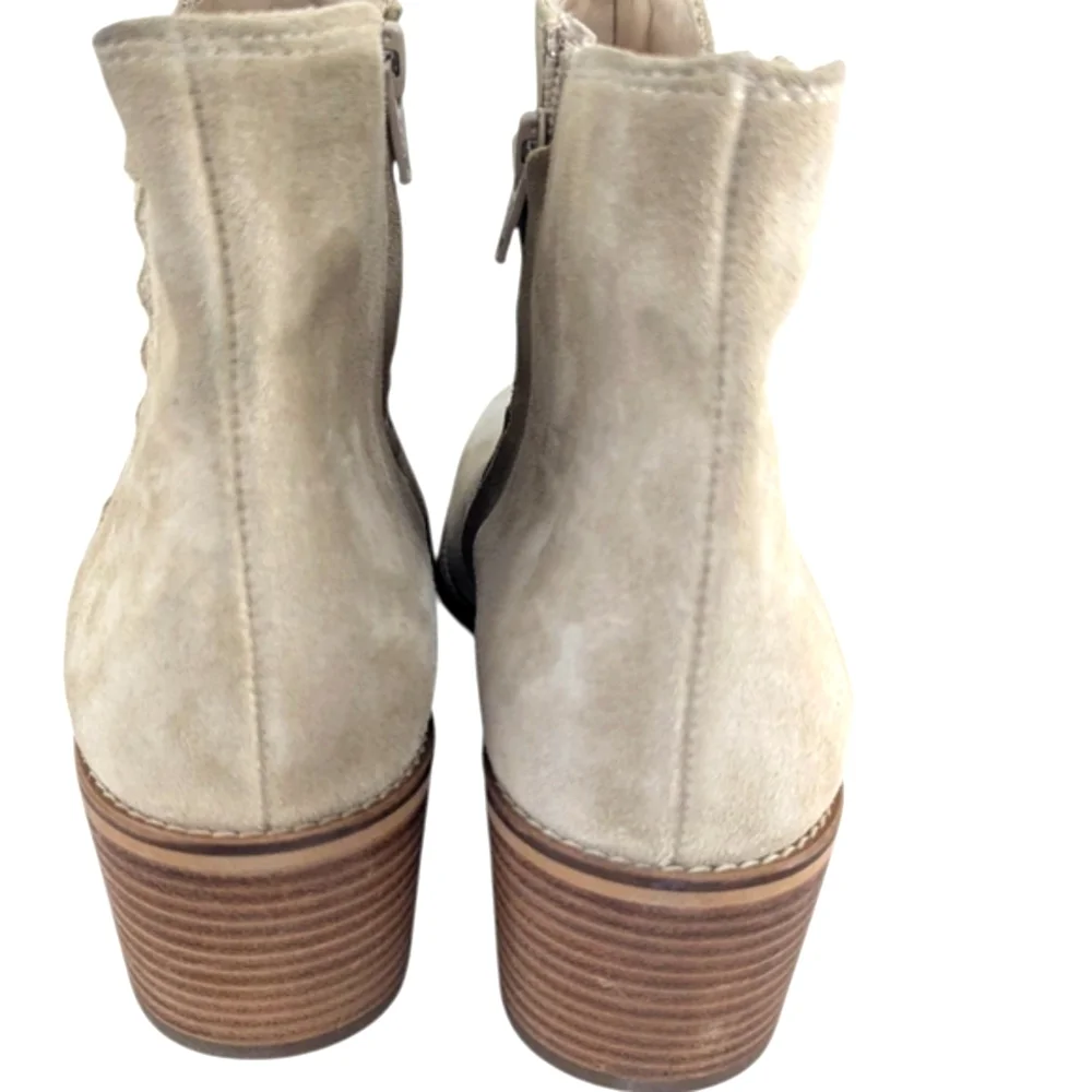 Paul Green Vienna Beige Boot... Size UK 7.5  US 10